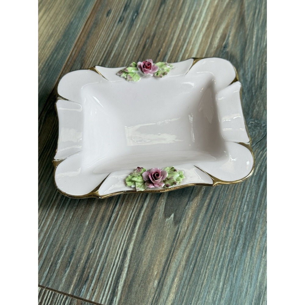 Royal Staffocoshire England Bone China Pink Floral